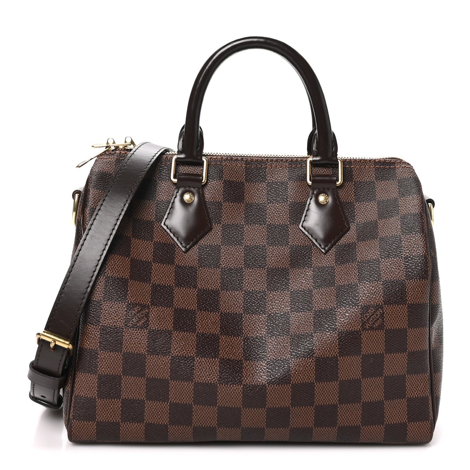 Louis Vuitton Damier Ebene Speedy Bandouliere 25