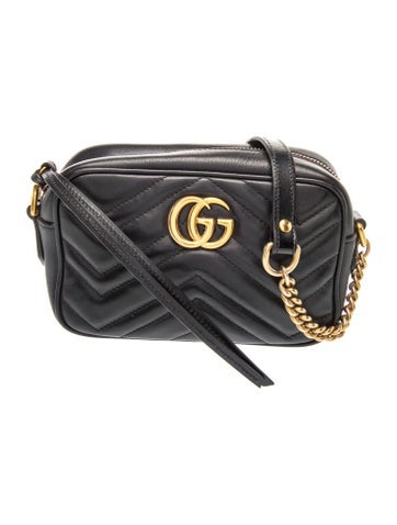 Leather GG Marmont Small
