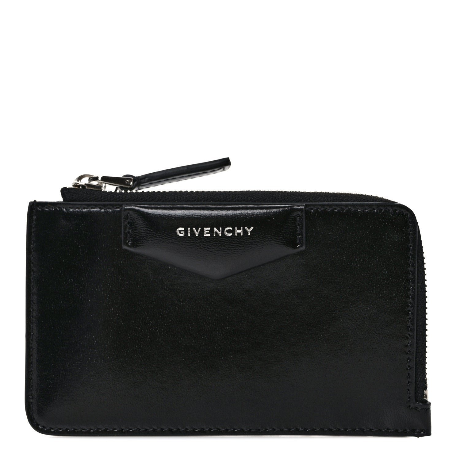 Givenchy Box Antigona Zipped Card Holder Black
