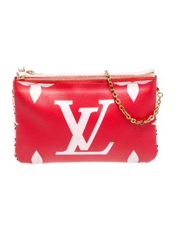 LV Monogram Double Zip Pochette