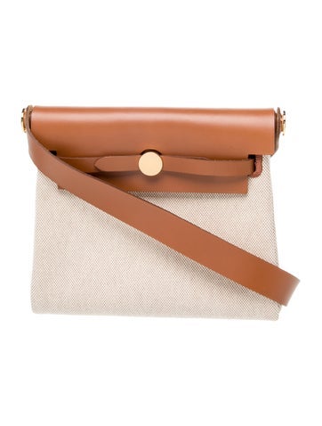 Hermes 2025 Toile Militaire Mini Herbag Zip 20