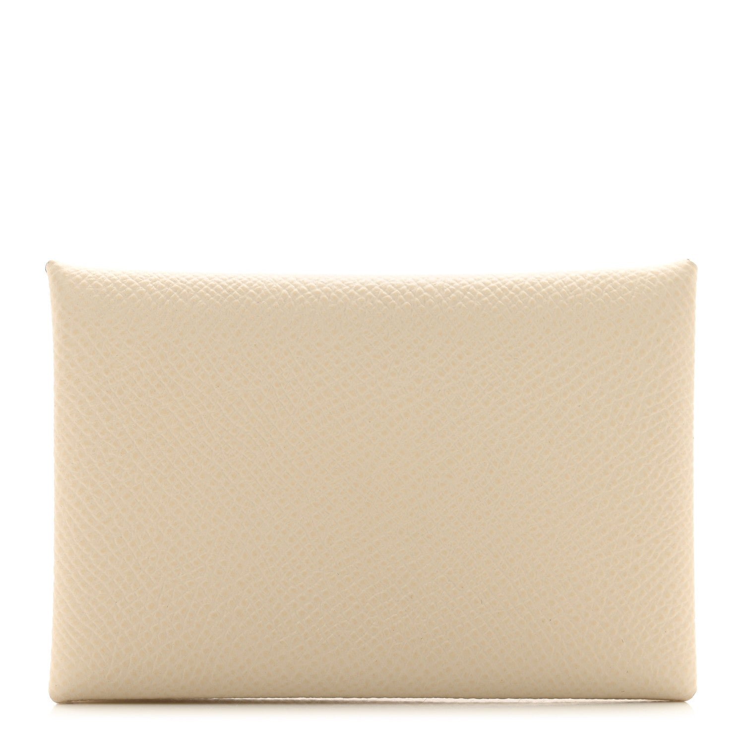 Hermes Epsom Calvi Card Case Craie