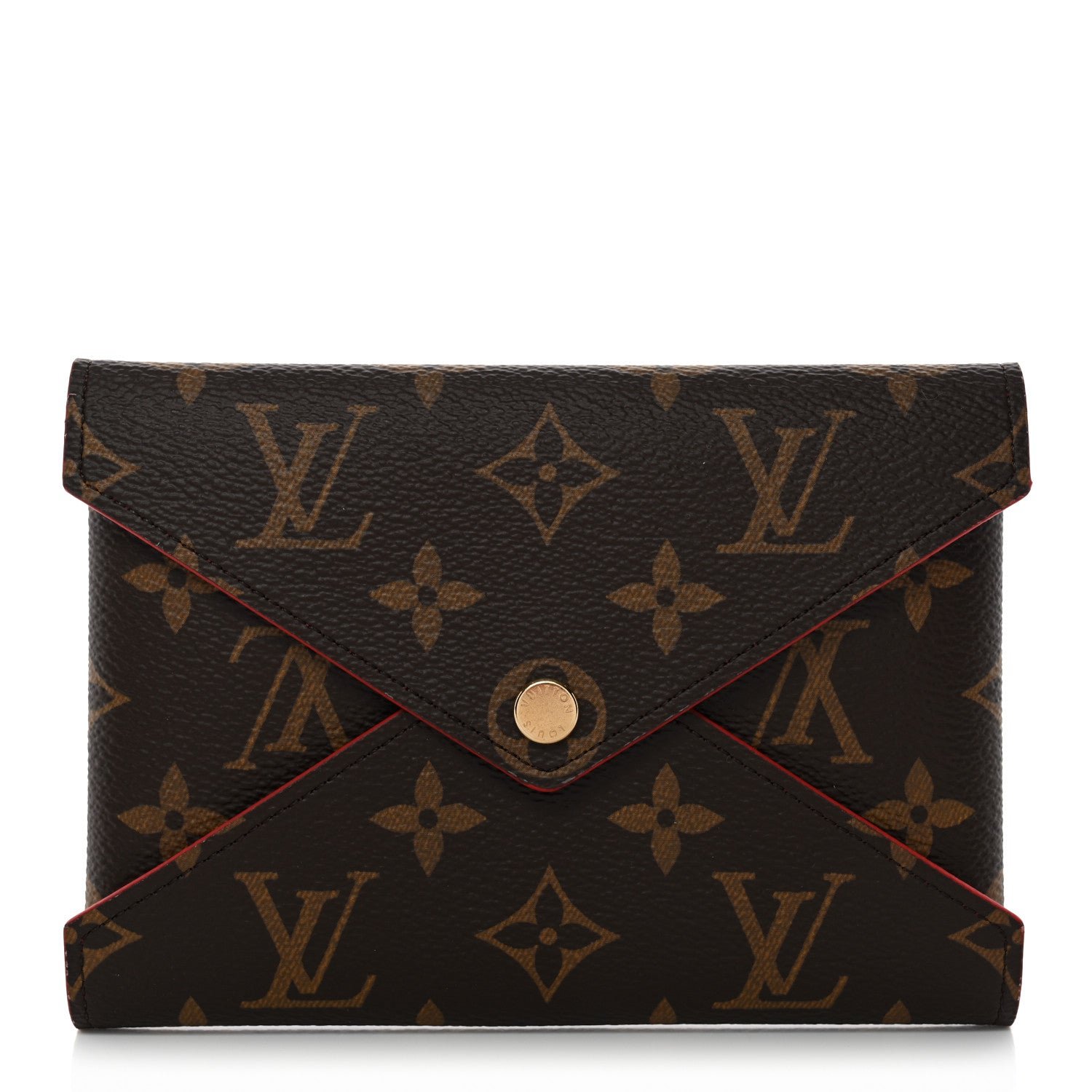 Louis Vuitton Monogram Medium Kirigami Pochette Insert Coquelicot
