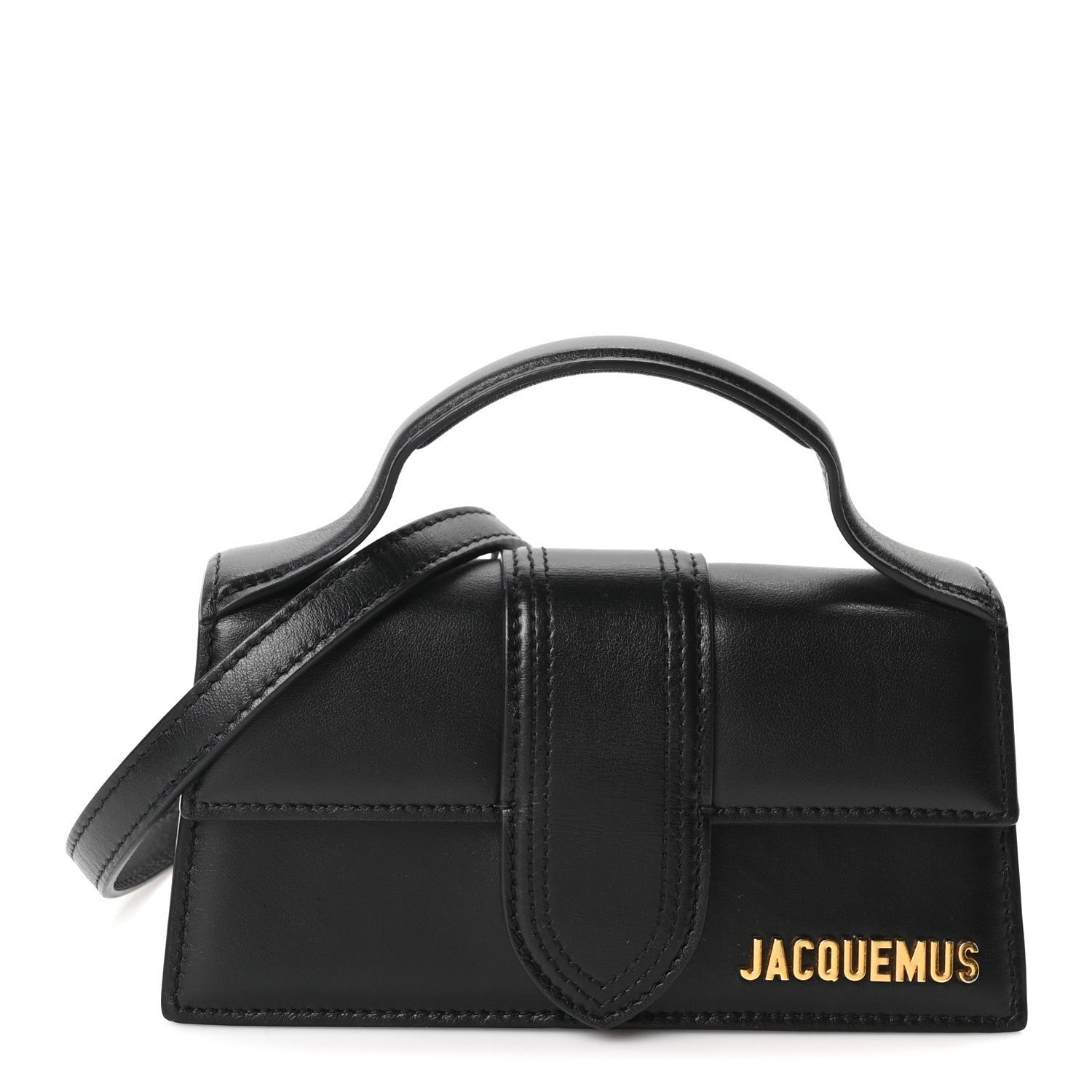 Jacquemus Smooth Calfskin Le Bambino Black