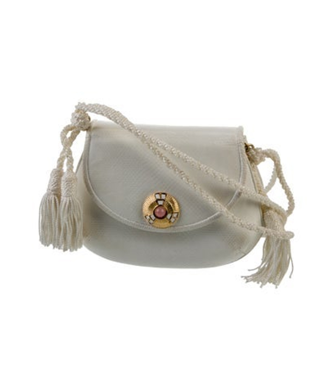 Judith Leiber Leiber Karung Crossbody Bag