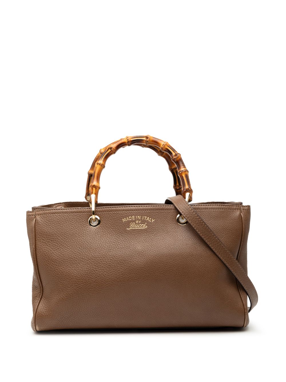 2000-2015 Medium Calfskin Bamboo Shopper satchel