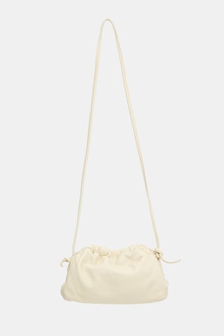 Leather Mini Cloud Clutch