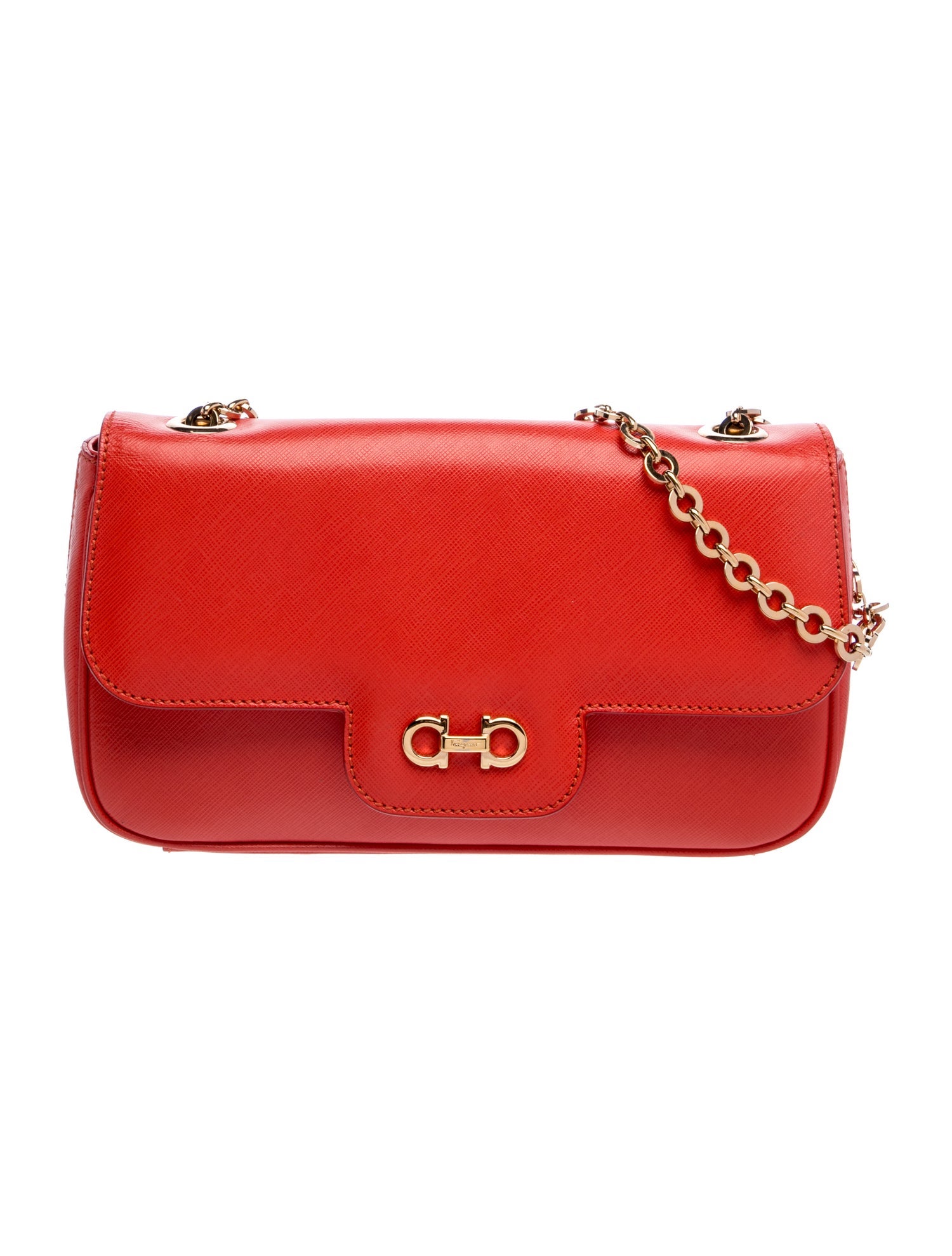 Ferragamo Leather Top Handle Bag