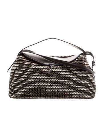 TOTEME Leather Woven T-Lock