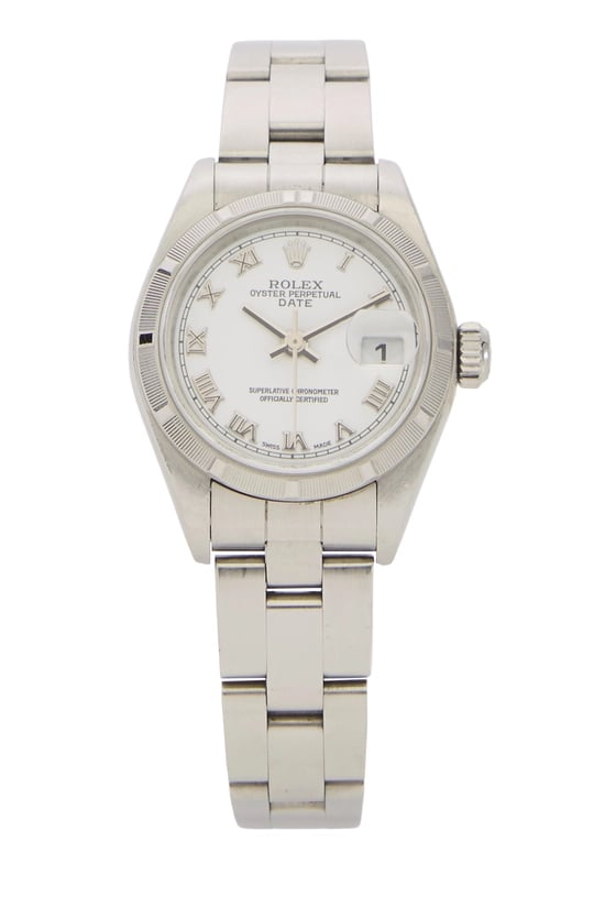 White Oyster Perpetual Datejust 79190 26mm