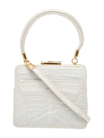 Alligator Crossbody Bag Vintage