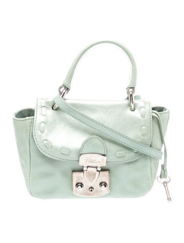 Leather Top Handle Bag
