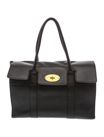 Leather Top Handle Bag