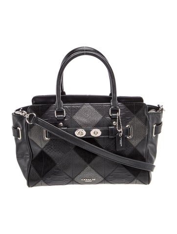 Leather Top Handle Bag