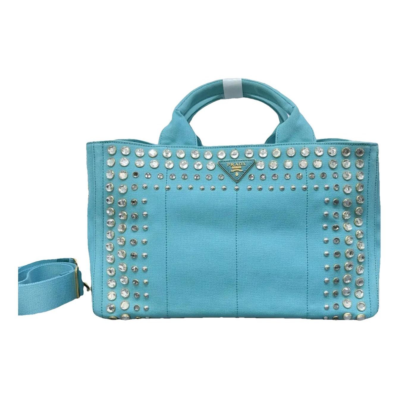Madras cloth handbag
