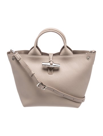 Leather Top Handle Bag
