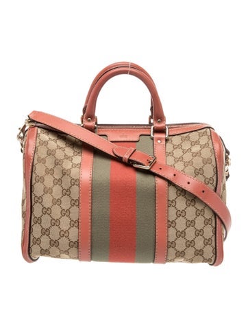GG Canvas Boston Medium