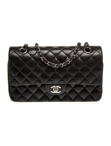 Quilted Lambskin Classic Medium Double Flap Bag