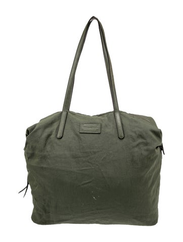 Rebecca Minkoff Nylon Leather Trim Shoulder Bag