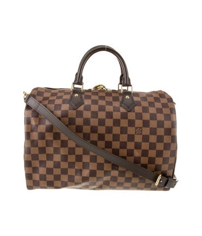 Louis Vuitton Vuitton Damier Ebene Speedy Bandouliere 30