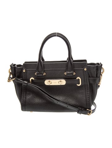 Leather Top Handle Bag