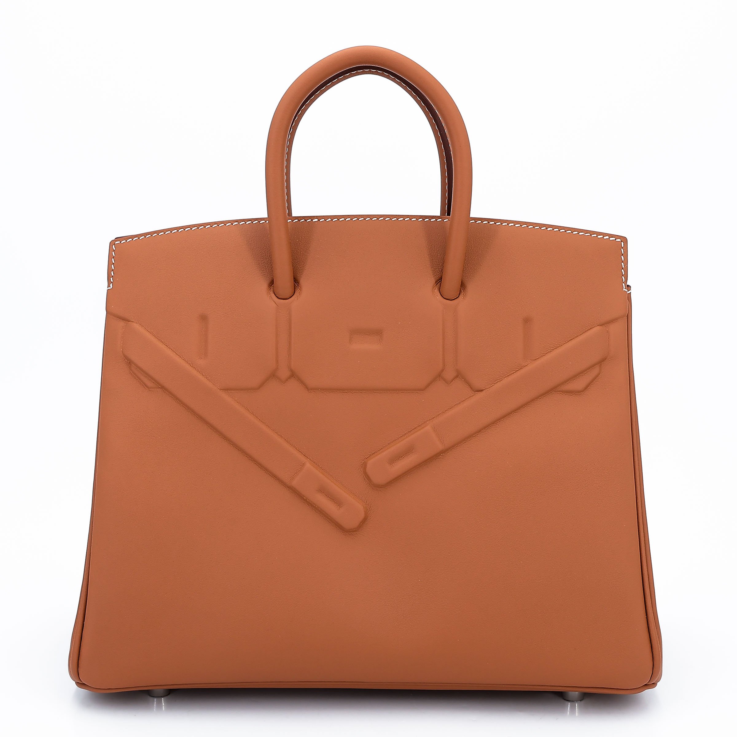 Hermes Brand New ( Rank N ) HERMÈS Birkin 25 Shadow Gold (37) Swift K (2025)