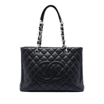 Calf Leather Caviar Grand Shopping Tote