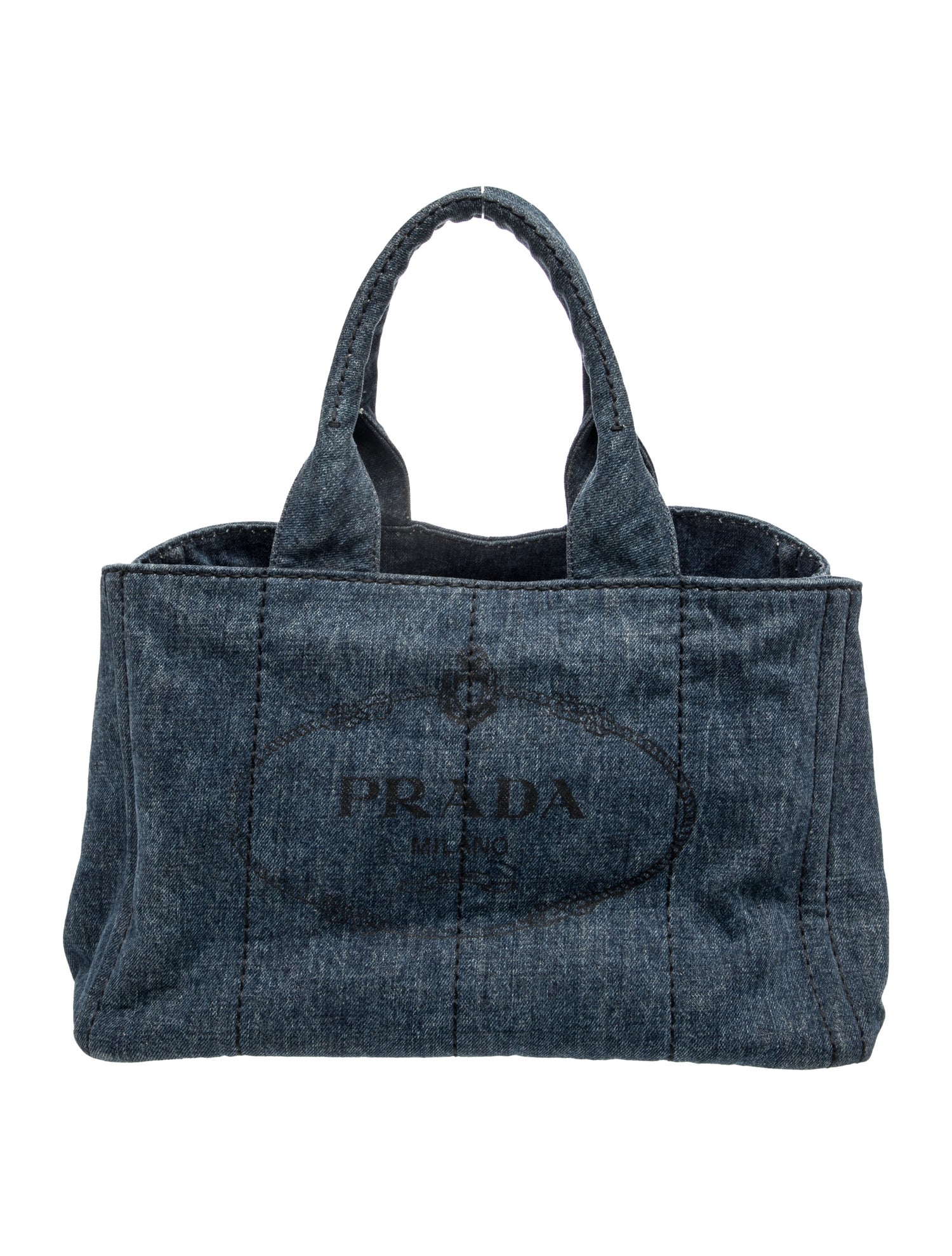 Enameled Metal Triangle Tote