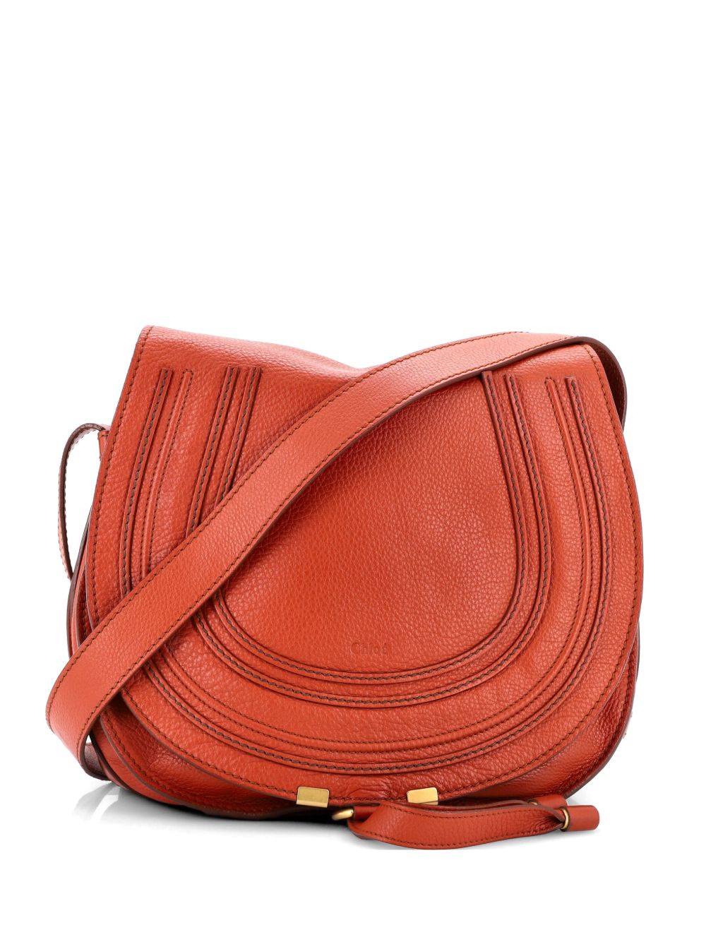 Marcie Saddle Bag Leather Medium crossbody bag