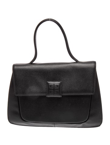 Leather Top Handle Bag