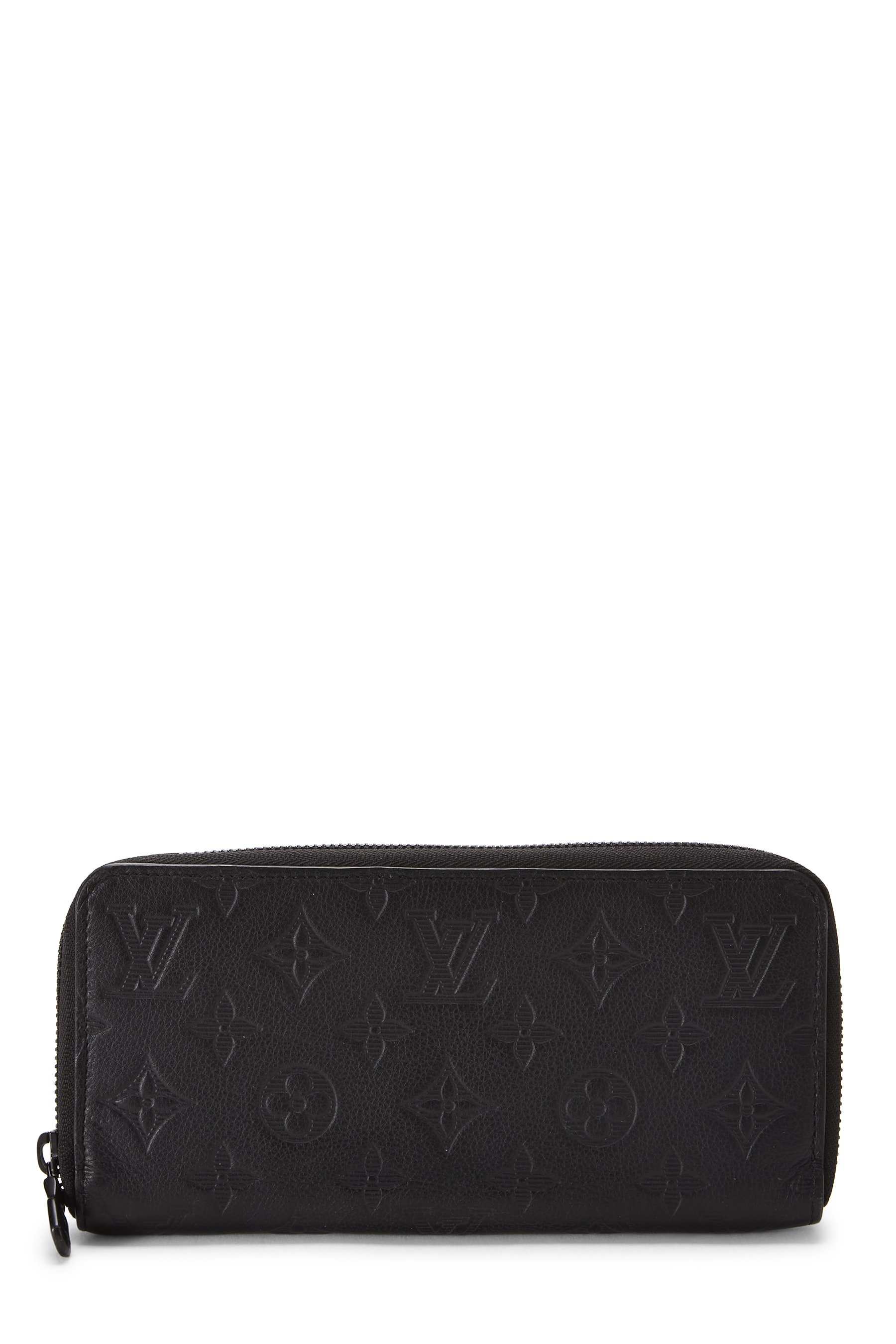 Black Monogram Shadow Zippy Horizontal