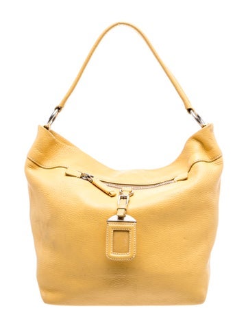 Vitello Daino Leather Shoulder Bag