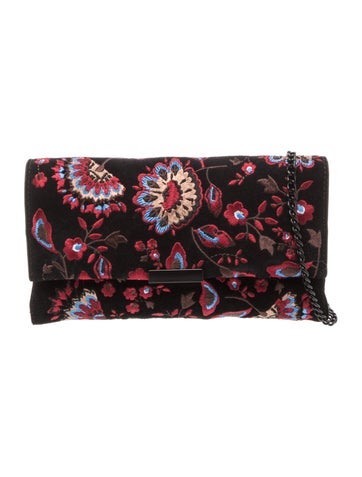 Loeffler Randall Suede Clutch