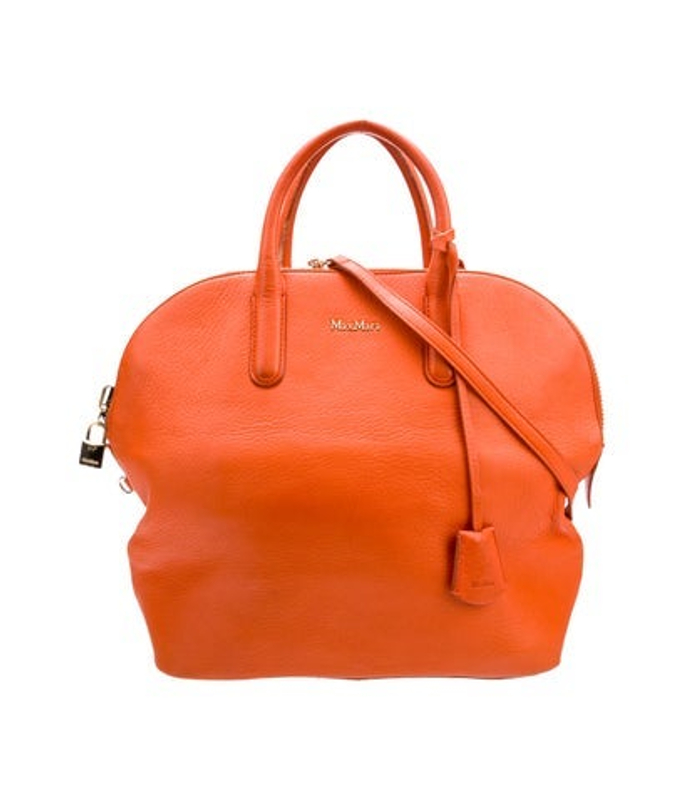 Max Mara Mara Leather Top Handle Bag