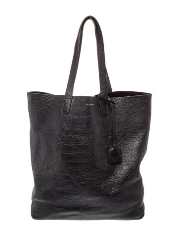 Embossed Leather Tote