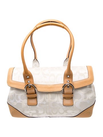 Coach Canvas Top Handle Bag