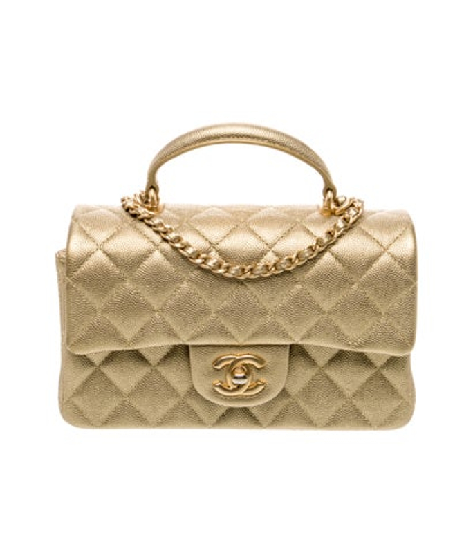 Chanel Rectangular Mini Top Handle Flap Bag