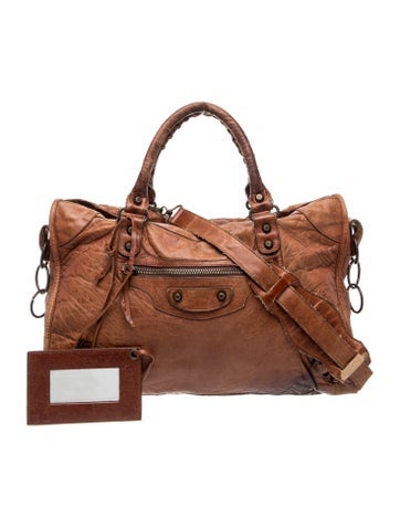 Balenciaga Leather Motocross Classic City Vintage