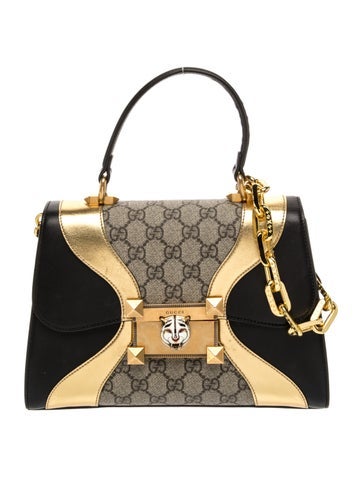 GG Supreme Top Handle Bag