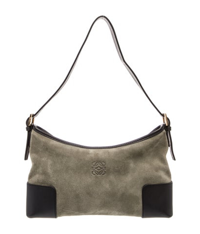 Loewe Suede Shoulder Bag