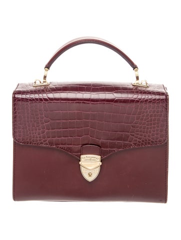 Aspinal of London Leather Top Handle Bag