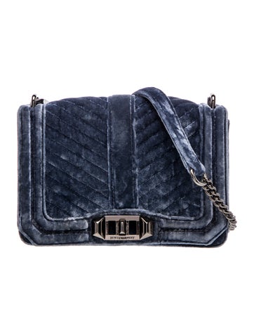 Velvet Shoulder Bag
