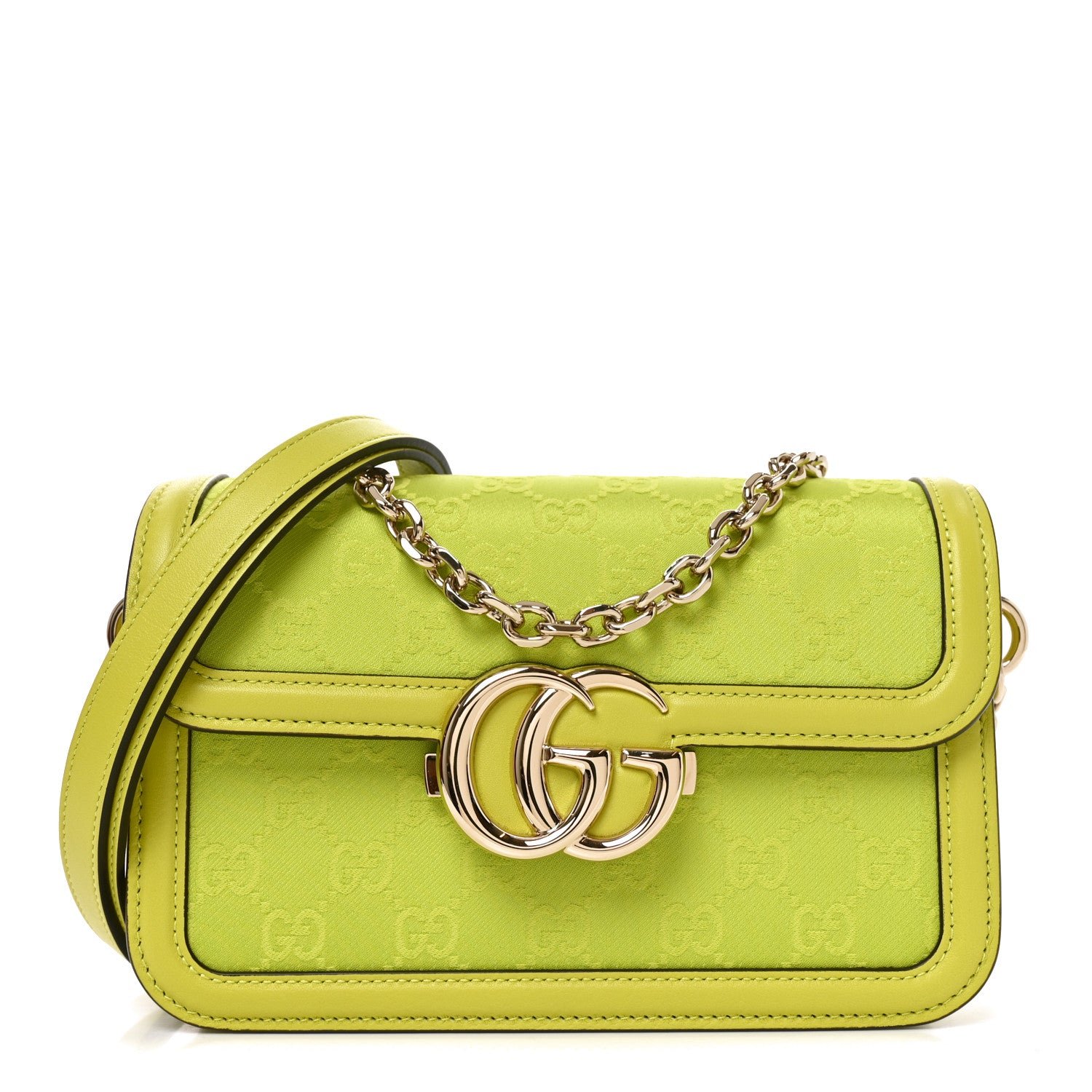 Gucci Monogram Go Small Shoulder Bag Firefly
