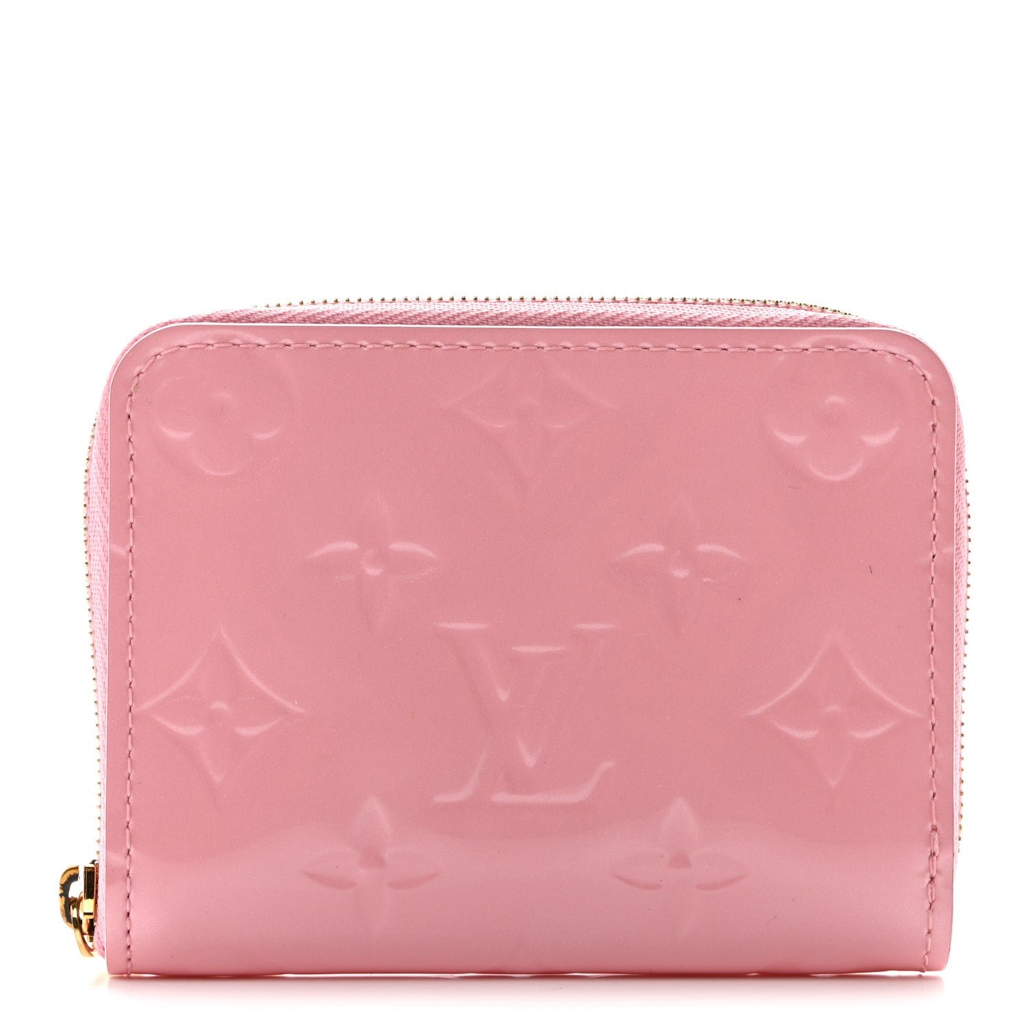 Louis Vuitton Vernis Valentine's Day Zippy Coin Purse Mochi Pink
