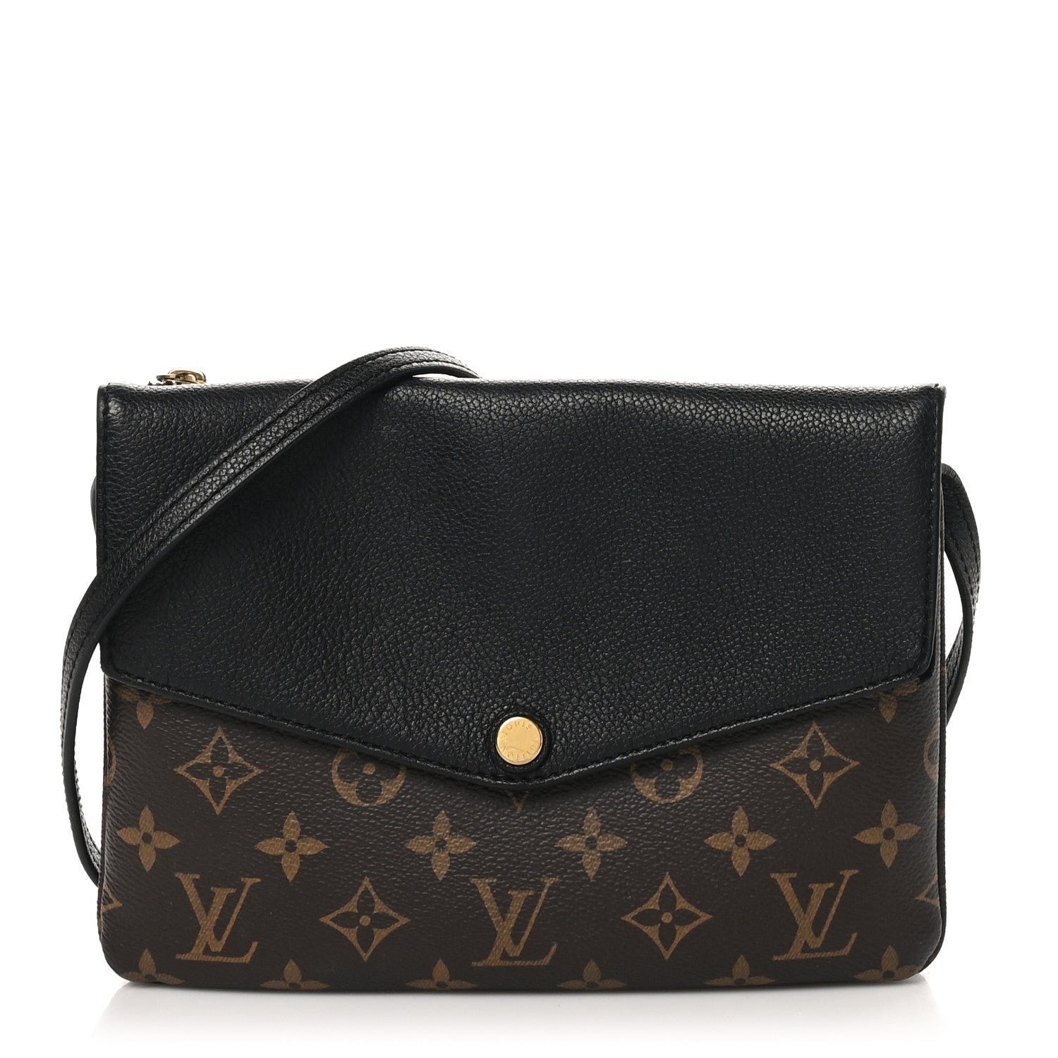 Louis Vuitton Monogram Twice Pochette Black