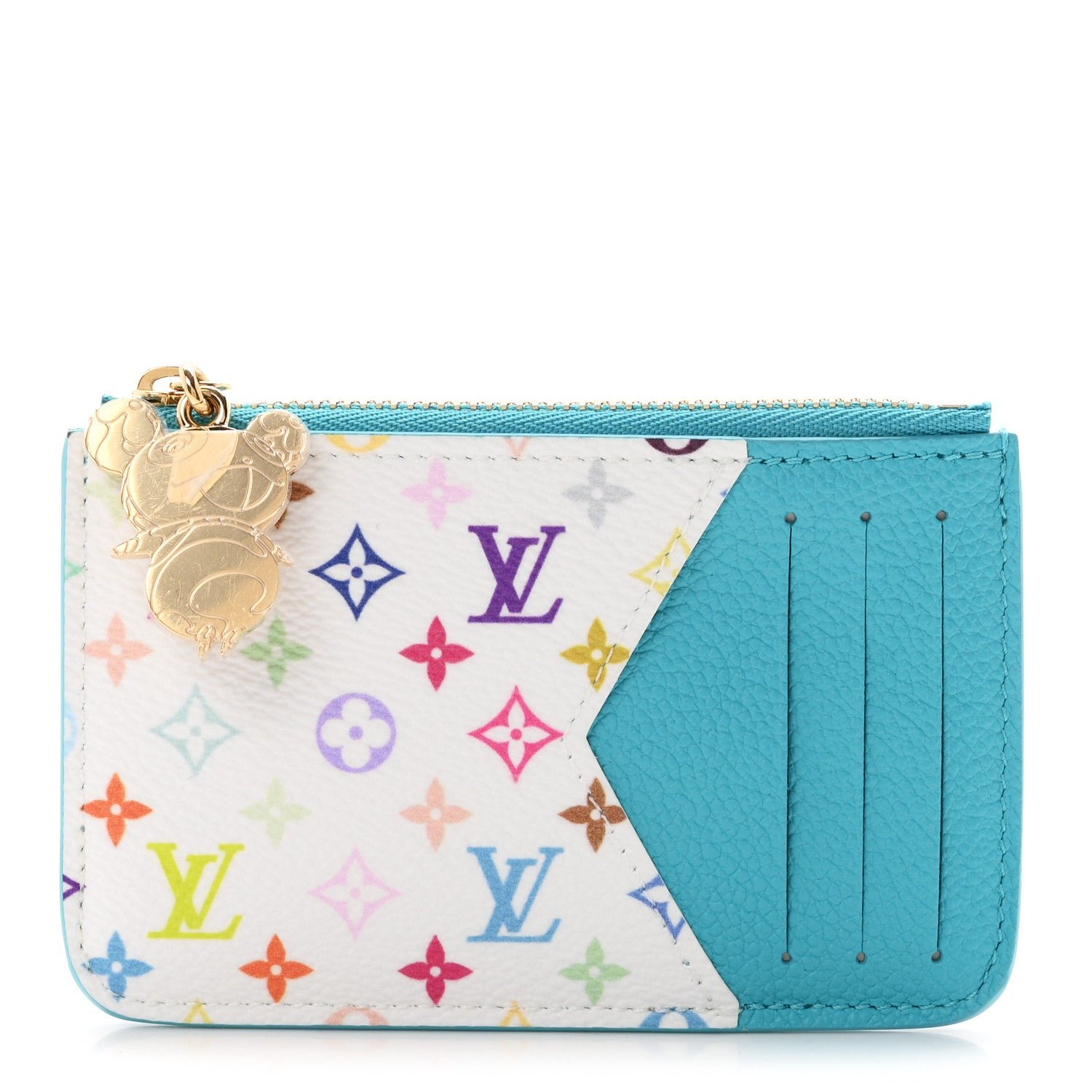 Louis Vuitton LV X TM Monogram Romy Card Holder Kabira Blue