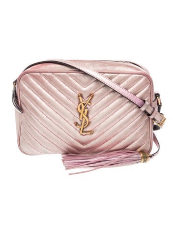 Saint Laurent Leather Quilted Lou Camera