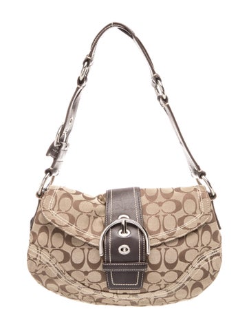 Coach Canvas Shoulder Bag