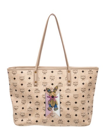 MCM Monogram Tote