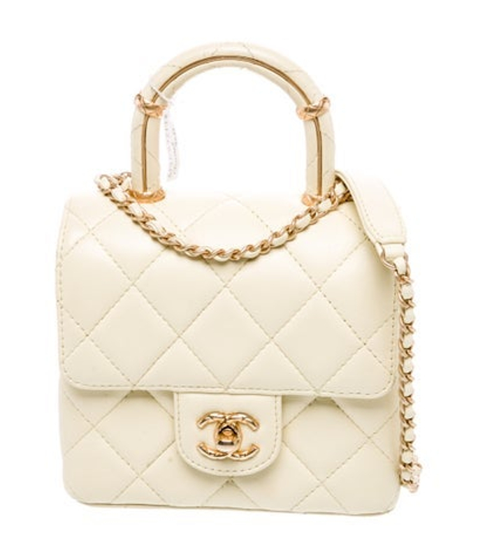 Chanel Crush Top Mini Handle Flap Bag